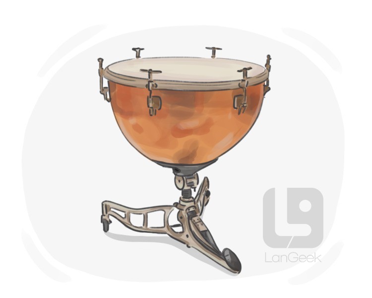 timpani definition and meaning