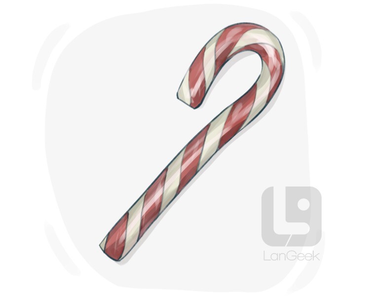 candy cane definition and meaning
