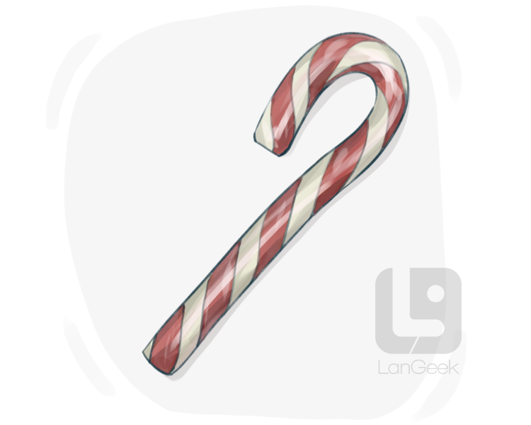 candy cane definition and meaning