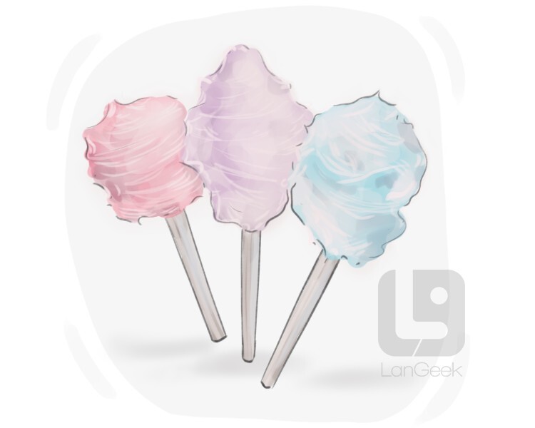 Definition & Meaning of "Cotton candy" LanGeek