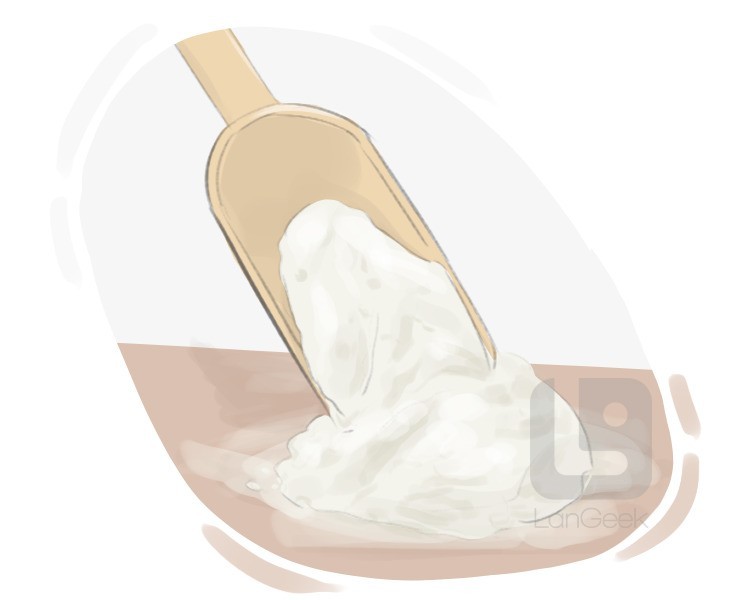 white flour definition and meaning