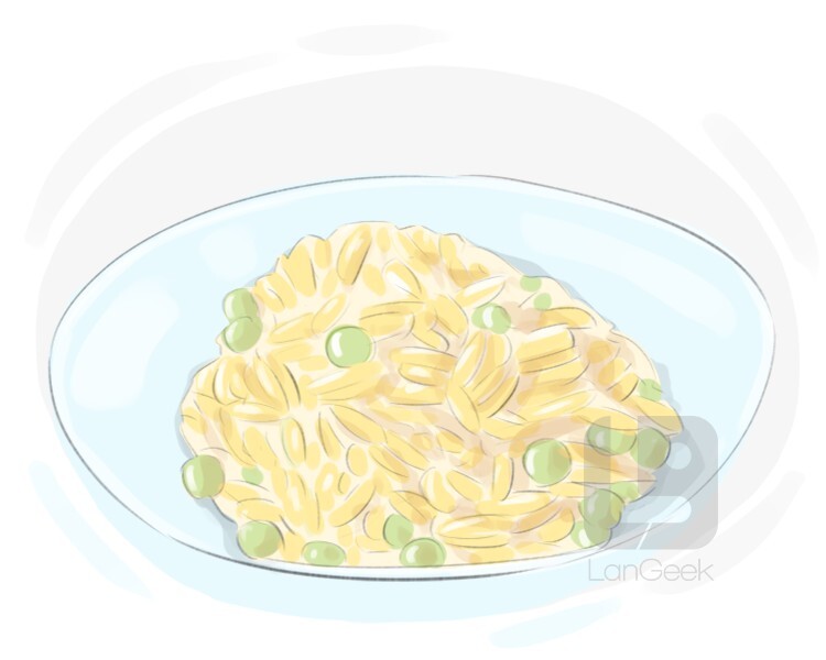 Definition & Meaning of "Orzo" | LanGeek