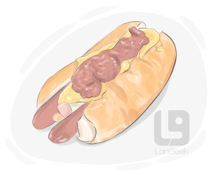 chili dog definition and meaning