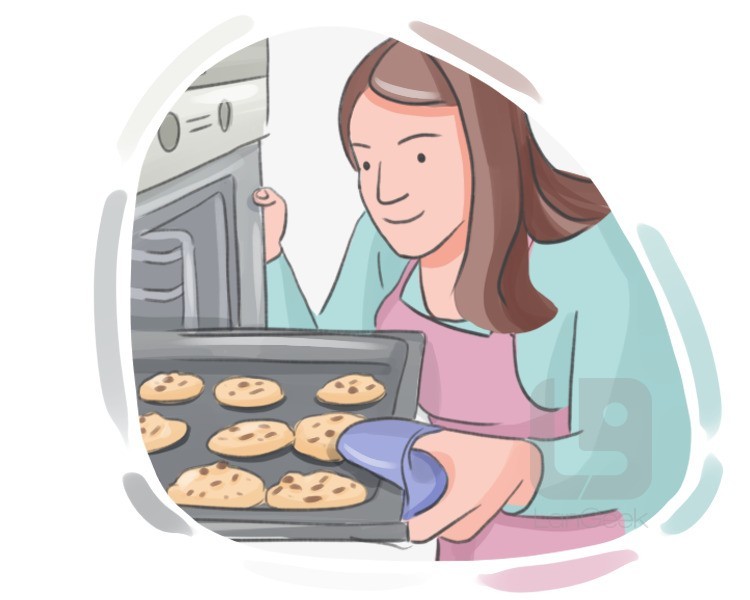 to ovenbake definition and meaning