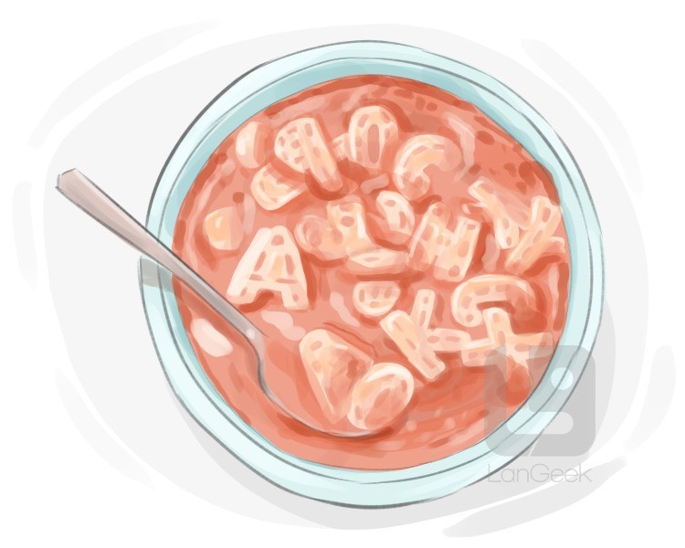 alphabet soup definition and meaning