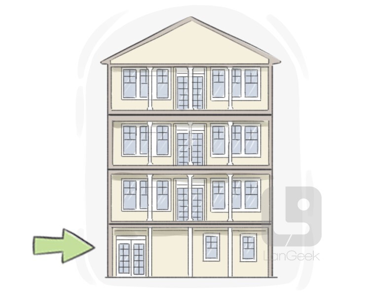 First Floor Definition Building