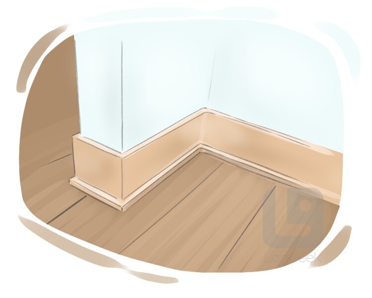 skirting board definition and meaning
