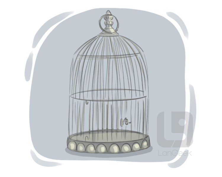 birdcage definition and meaning
