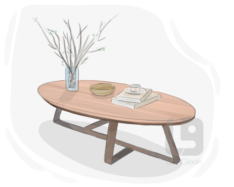tea table definition and meaning
