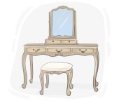 dressing table