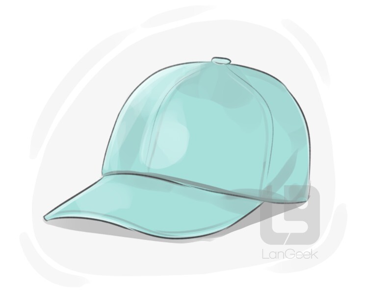 golf cap definition and meaning