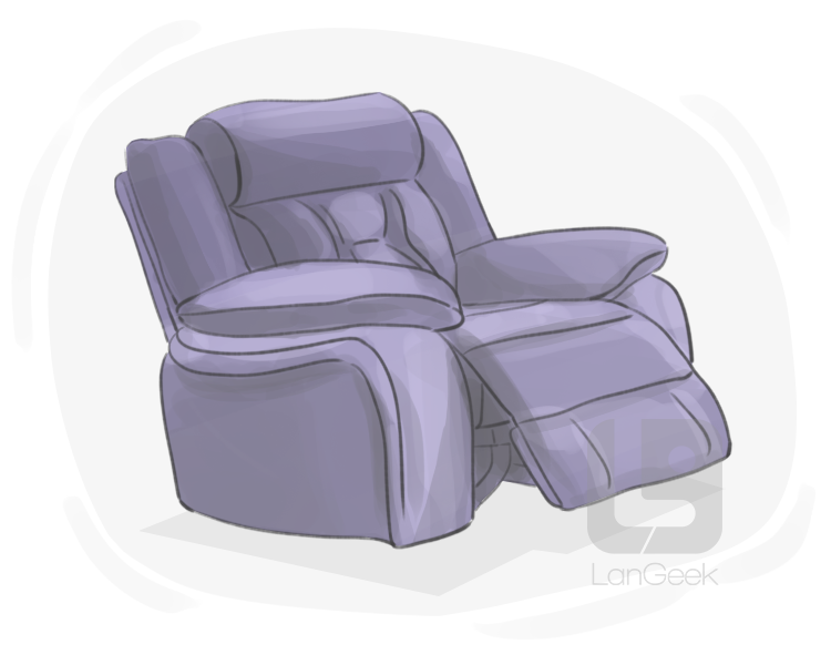 reclining chair definition and meaning