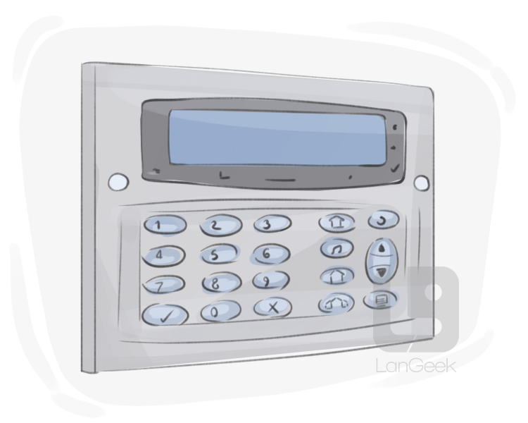 burglar alarm definition and meaning