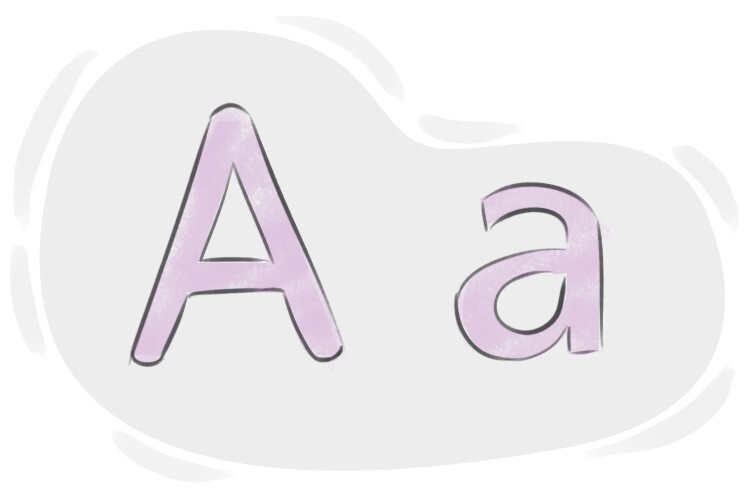 The Letter A in the English Alphabet in American English | LanGeek - パーツ