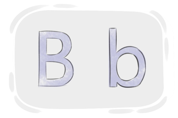 Letter B, B - The Letter B