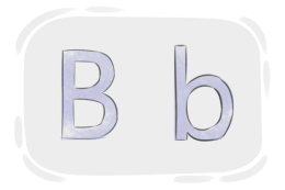 The Letter "B" in the English Alphabet