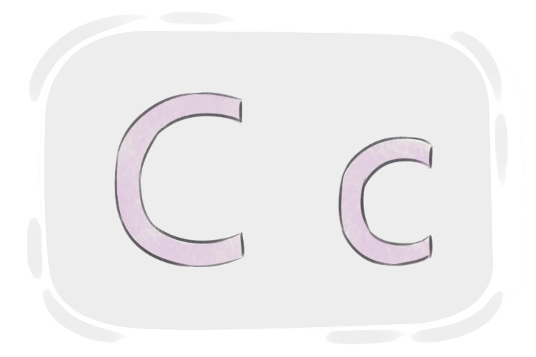 "The Letter C" in the English Alphabet LanGeek
