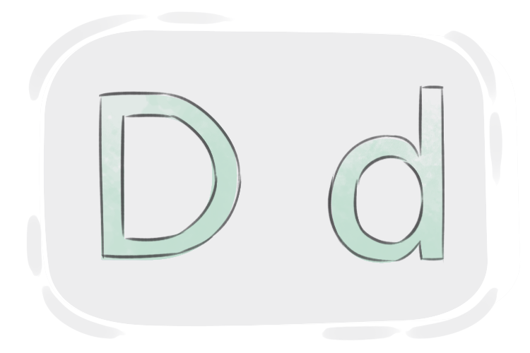 The Letter 'D' in the English Alphabet | LanGeek