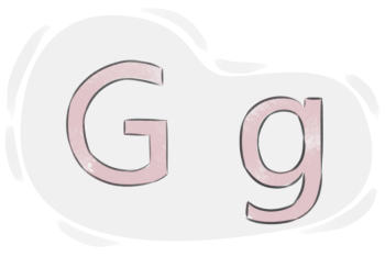 "The Letter G" in the English Alphabet