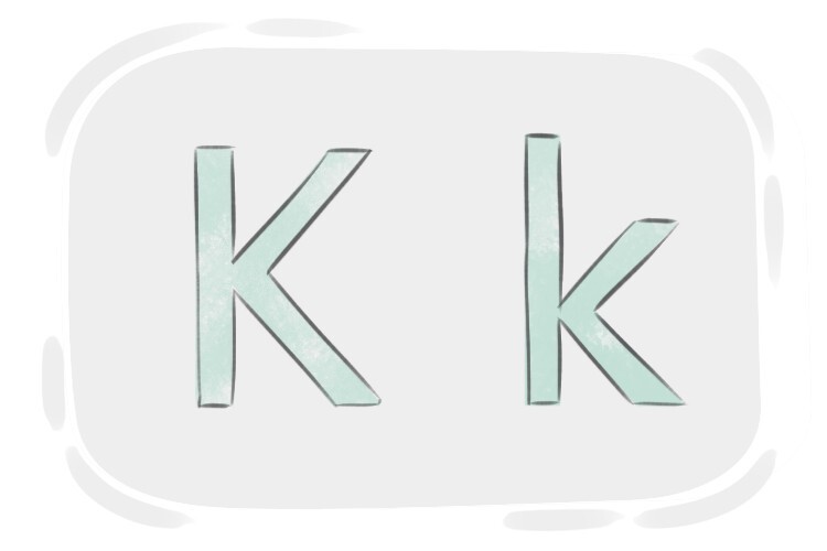 The Letter K In The English Alphabet LanGeek   The Letter K