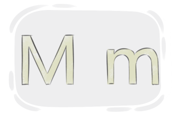 "The Letter M" in the English Alphabet