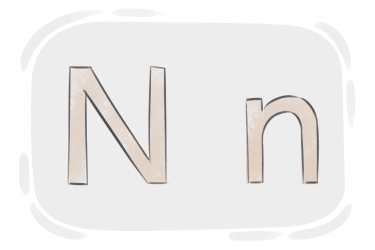 The Letter 'N' in the English Alphabet | LanGeek