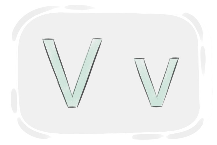 "The Letter V" in the English Alphabet | LanGeek