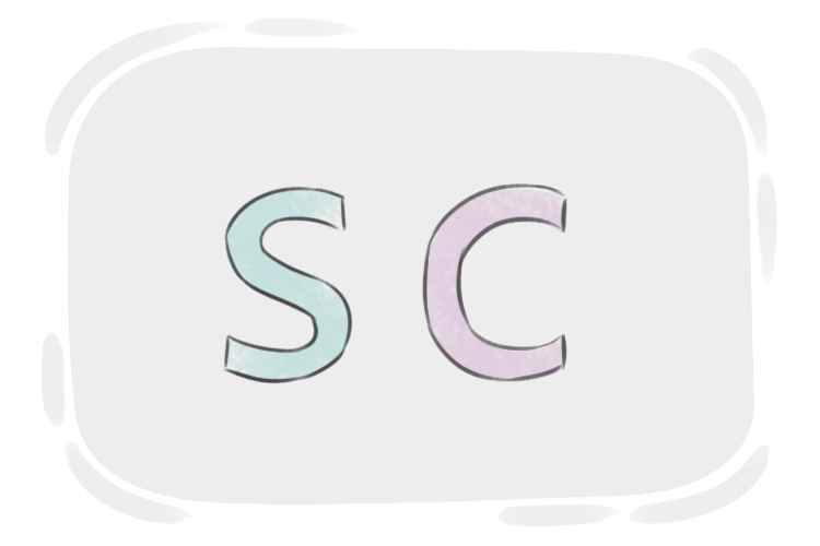 English Multigraph 'sc'