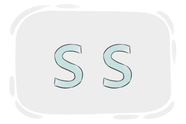 English Multigraph 'ss'