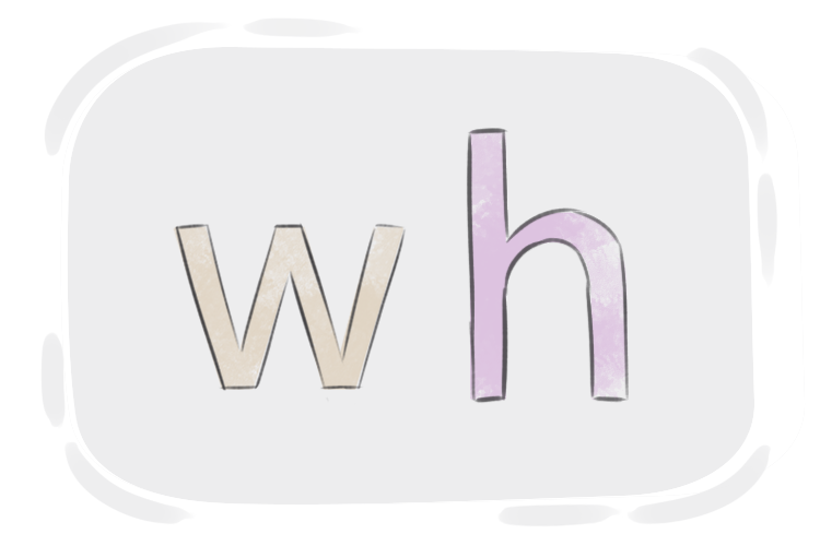 English Multigraph 'wh'