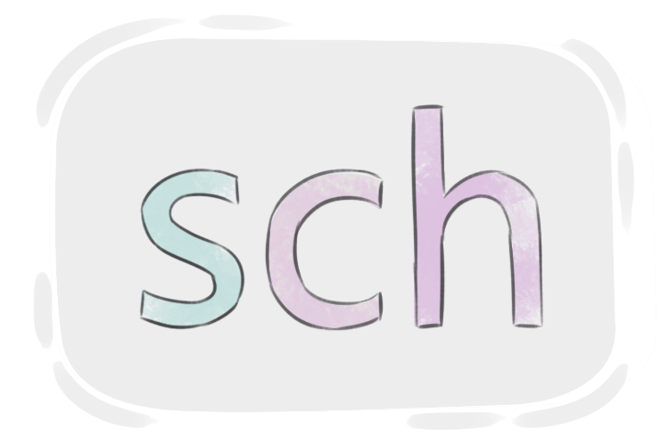 English Multigraph 'sch'