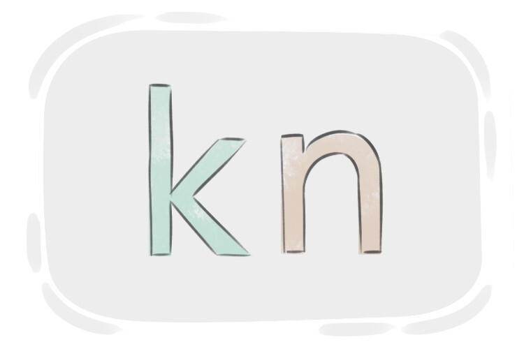 English Multigraph "kn" LanGeek