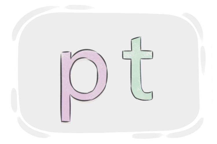English Multigraph 'pt'