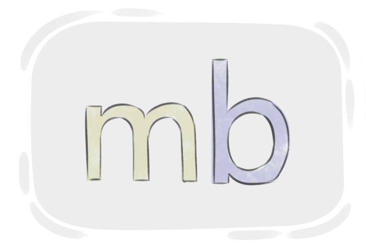 English Multigraph 'mb'