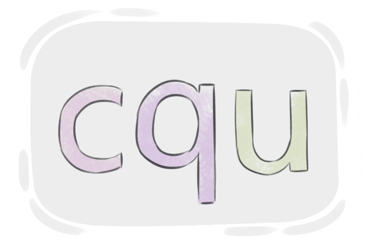 English Multigraph 'cqu'