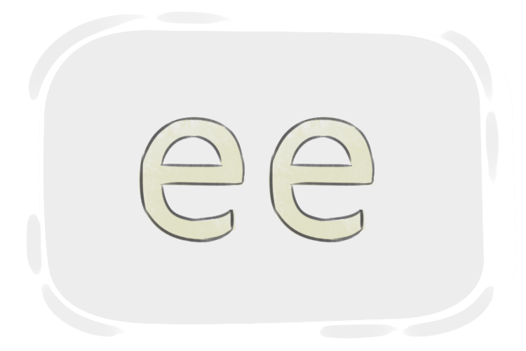 English Multigraph 'ee'