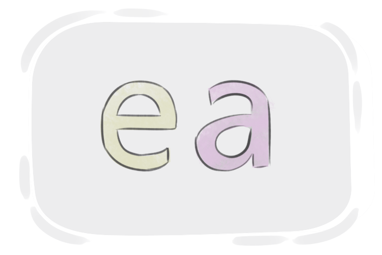 English Multigraph 'ea'