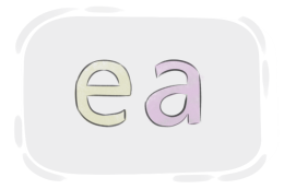 English Multigraph "ea"