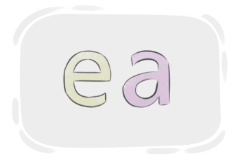 English Multigraph "ea"