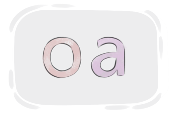 English Multigraph "oa"
