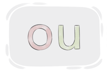 English Multigraph "ou"