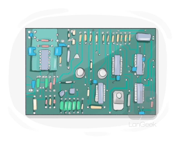 circuit board definition and meaning