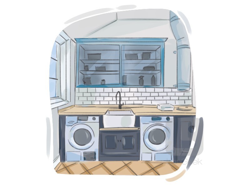 laundry room definition and meaning
