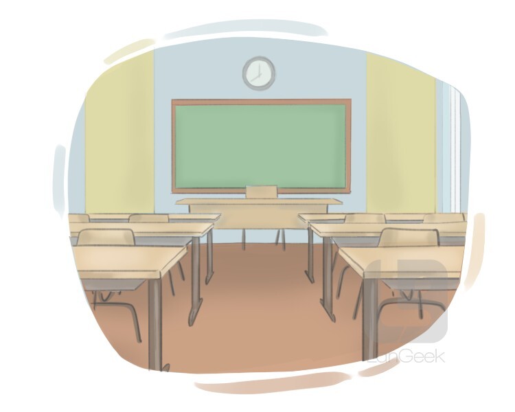 schoolroom definition and meaning