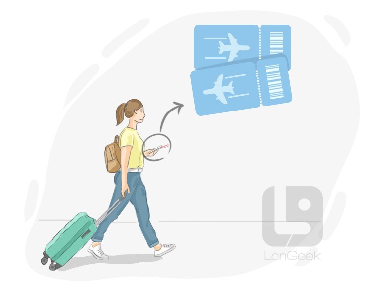 boarding pass definition and meaning