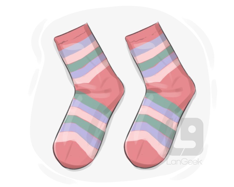 sock definition and meaning