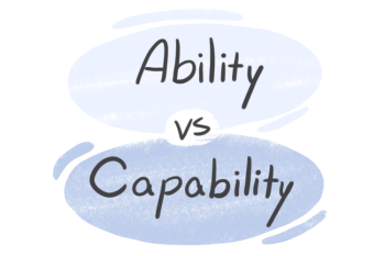 "Ability" vs. "Capability" in English