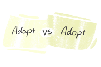 "Adapt" vs. "Adopt" in English