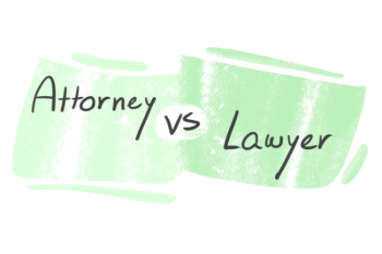 "Attorney" vs. "Lawyer" in English