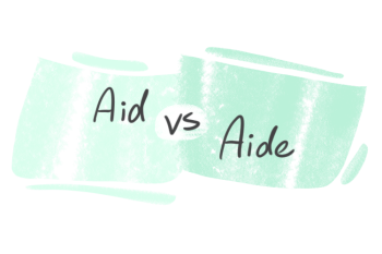 "Aid" vs. "Aide" in English